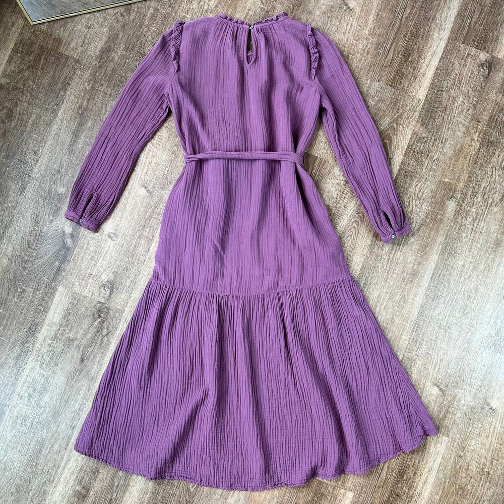Xirena Cotton Gauze Mia Dress in Mauve - Picture 4 of 6
